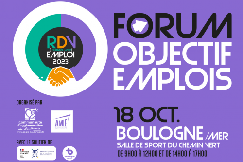 RDV Emploi - 🎊 FORUM OBJECTIF EMPLOI 2023 💪